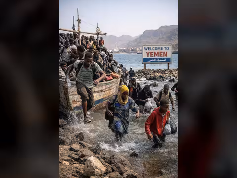 محطة عبور.. أكثر من 19 ألف مهاجر أفريقي يصلون اليمن خلال شهر